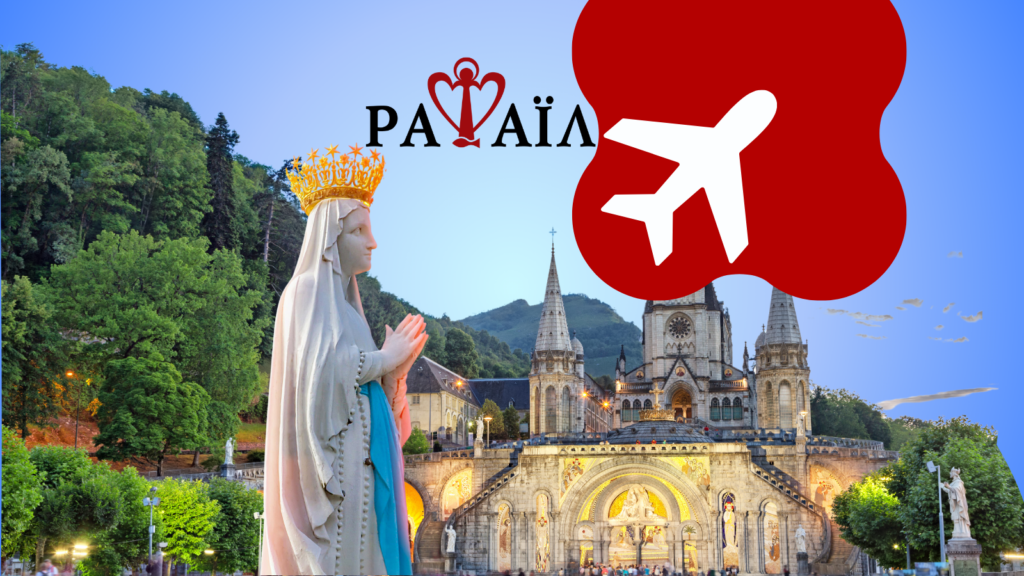 Паломництво до Люрду (літаком)